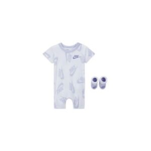 Nike Ensemble Bebe Garcon - Nn0637-P5R - Blanc/Violet